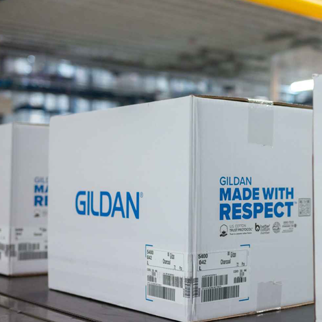Gildan: Qualität und Erschwinglichkeit für Ihren individuellen Druck