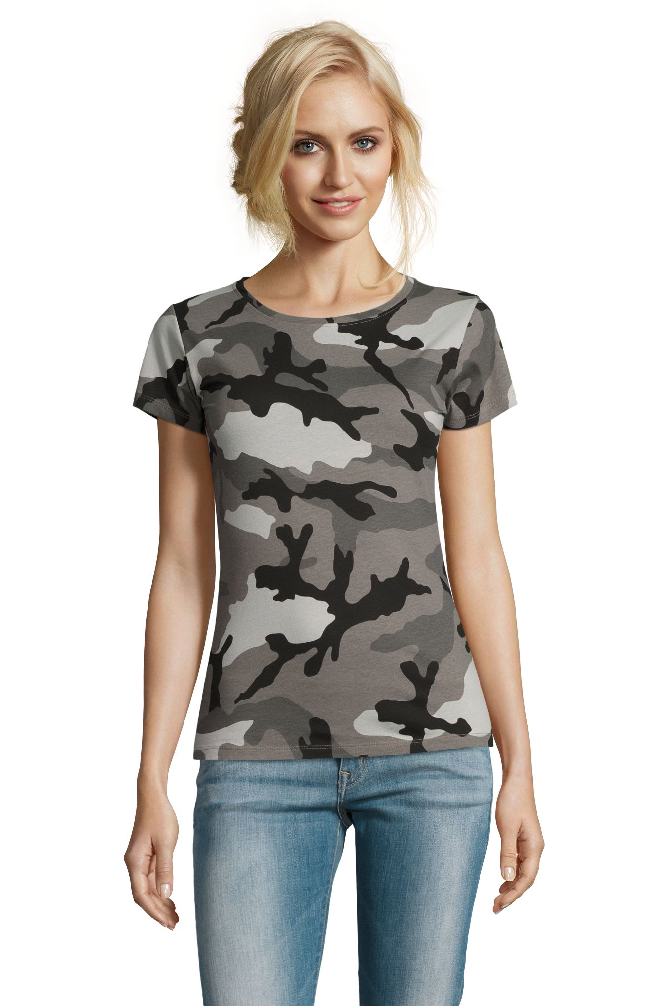CAMO DAMEN - 521 - GRAUE TARNUNG