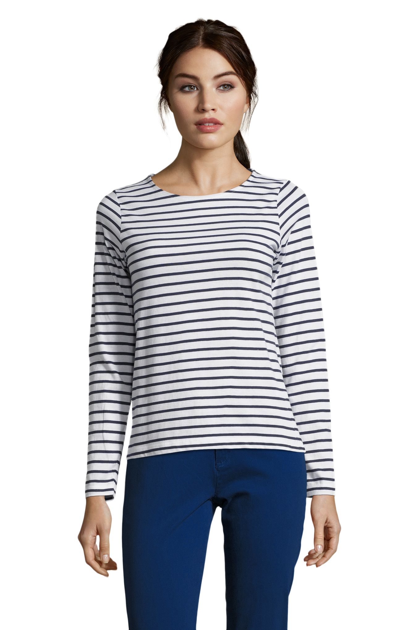 MARINEFRAUEN - 904 - WEISS / MARINEBLAU