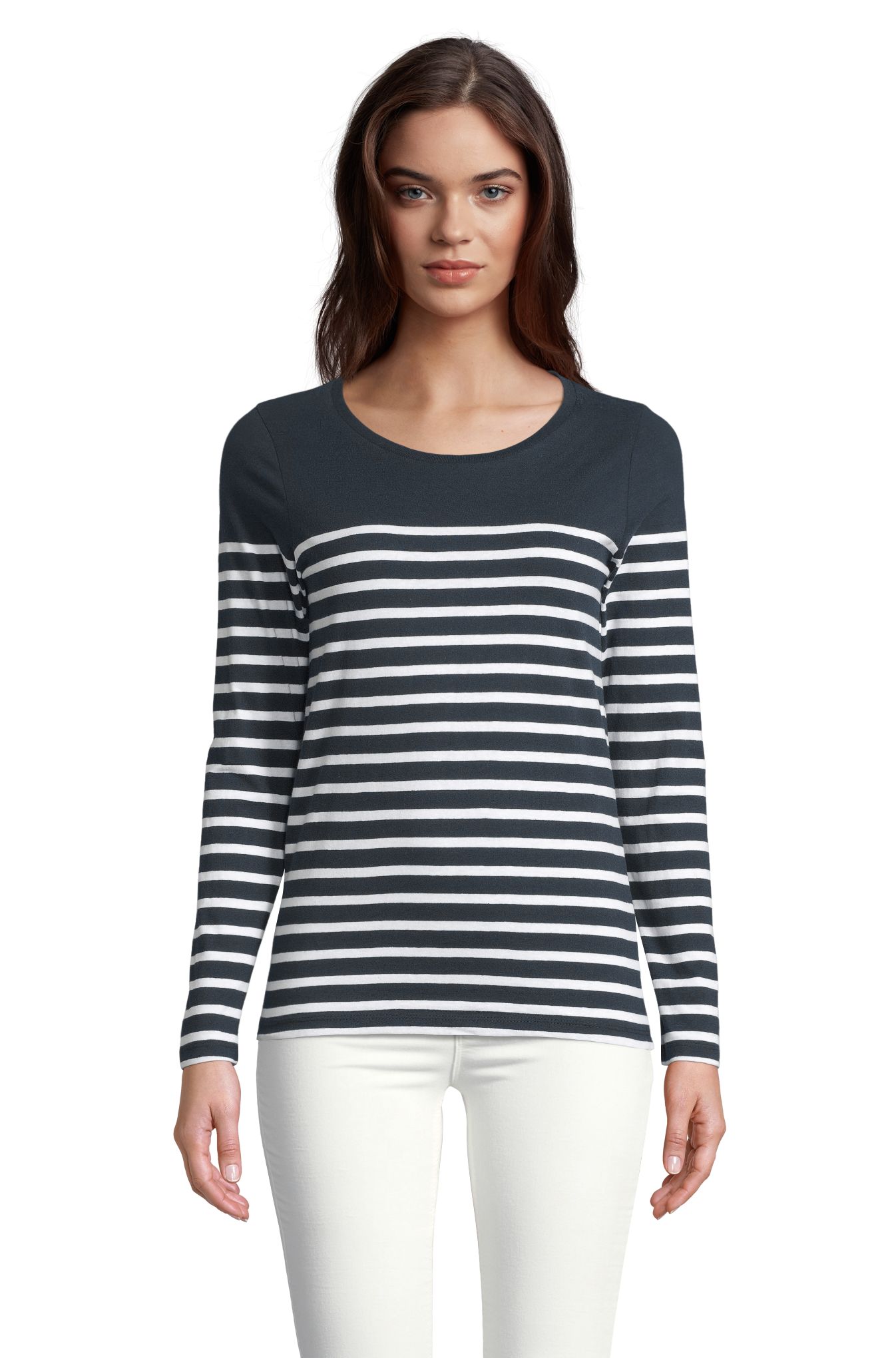 MATELOT LSL DAMEN - 912 - ULTRAMARINBLAU / WEISS