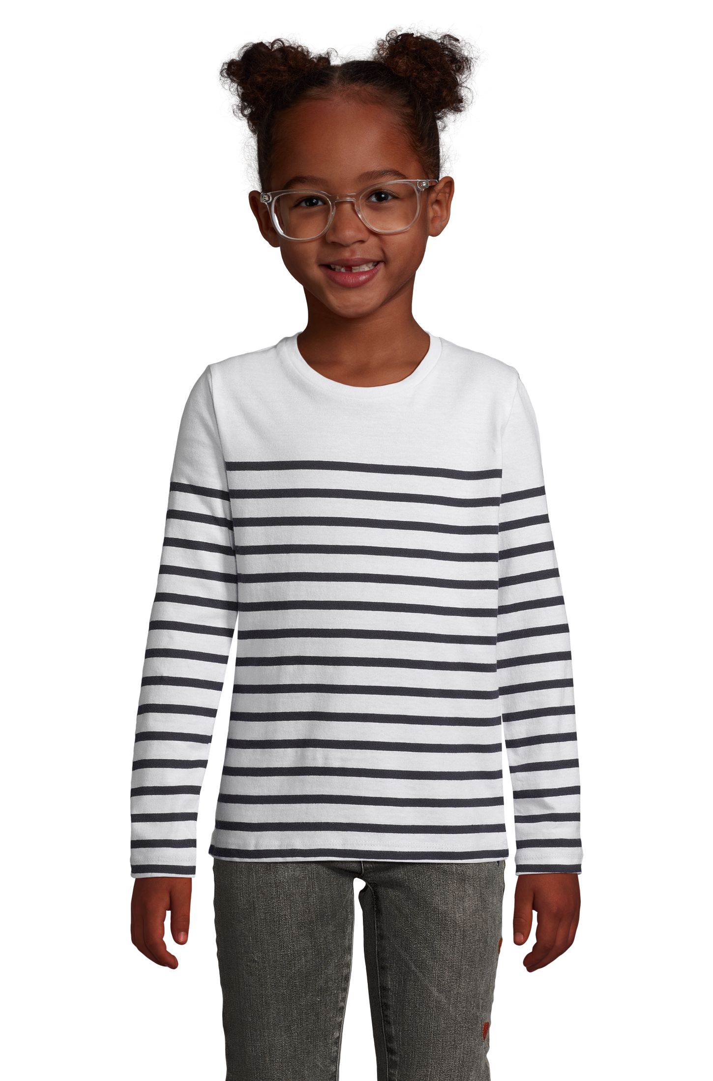 MATELOT LSL KIDS - 912 - ULTRAMARINBLAU / WEISS