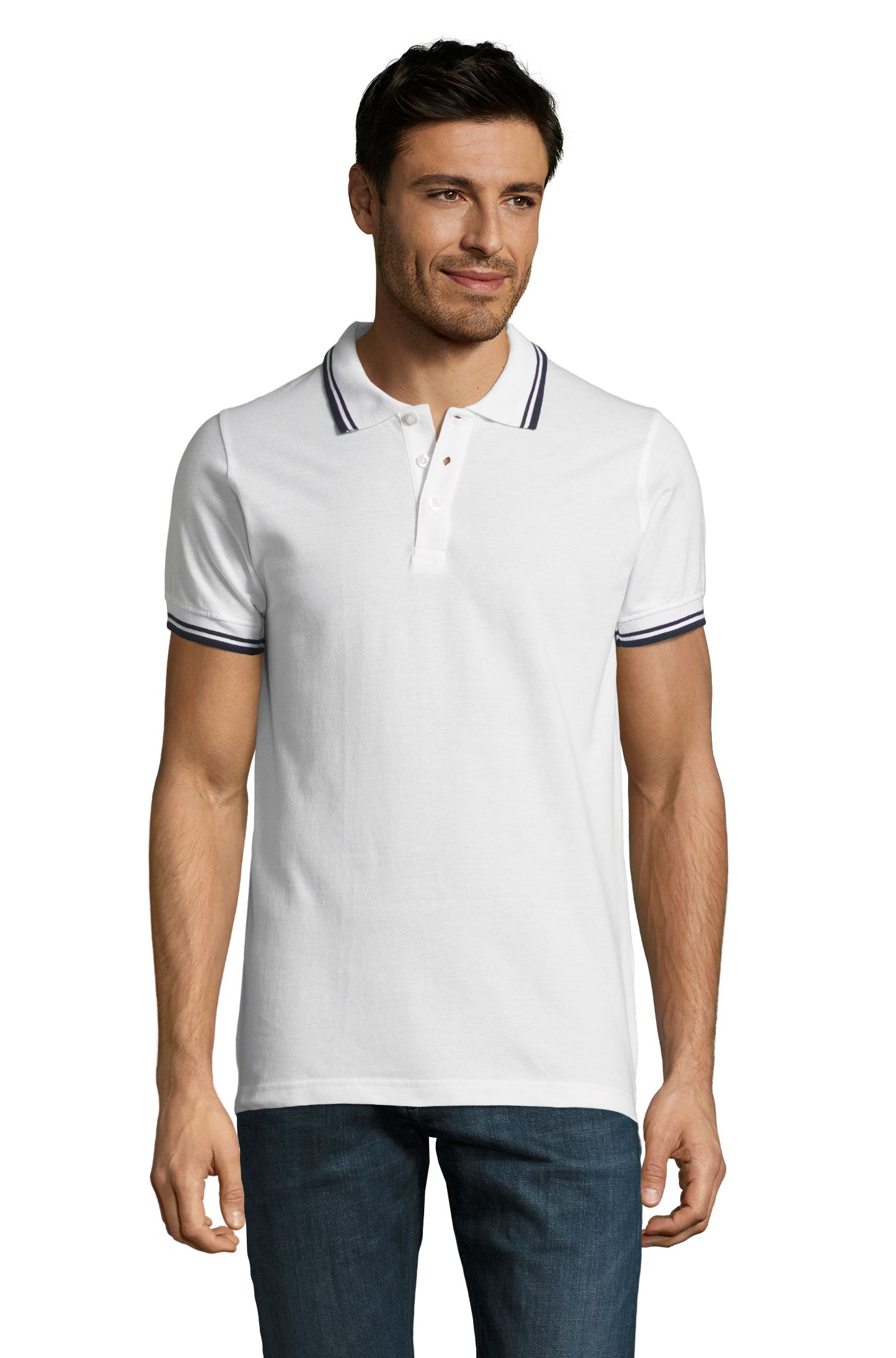 PASADENA MÄNNER - 904 - WEISS / MARINEBLAU