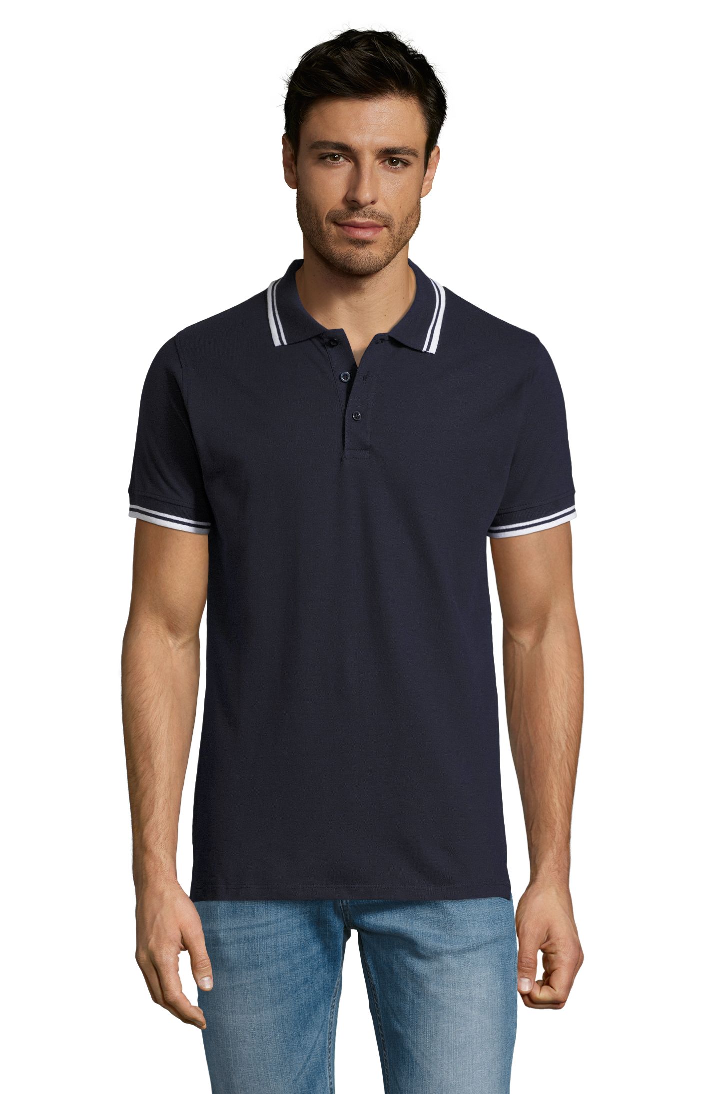 PASADENA MÄNNER - 912 - ULTRAMARINBLAU / WEISS