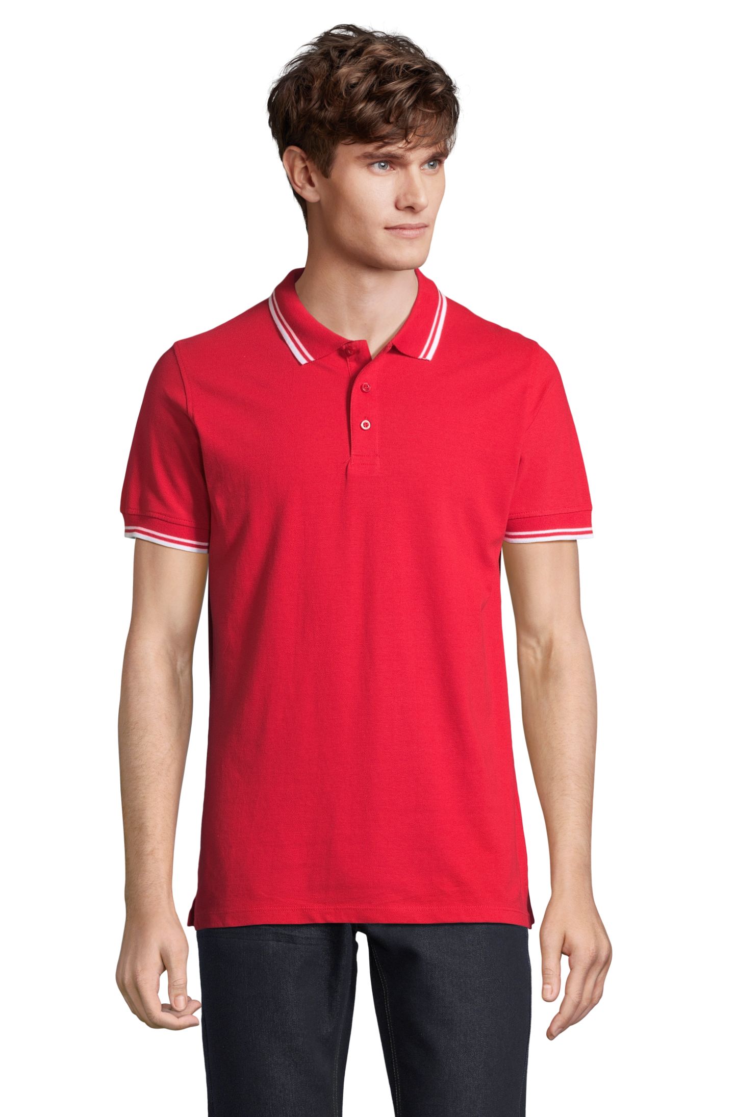 PASADENA MÄNNER - 908 - ROT / WEISS