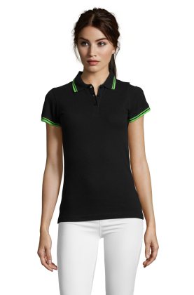 PASADENA FRAUEN - 931 - SCHWARZ / LIMETTENGRÜN