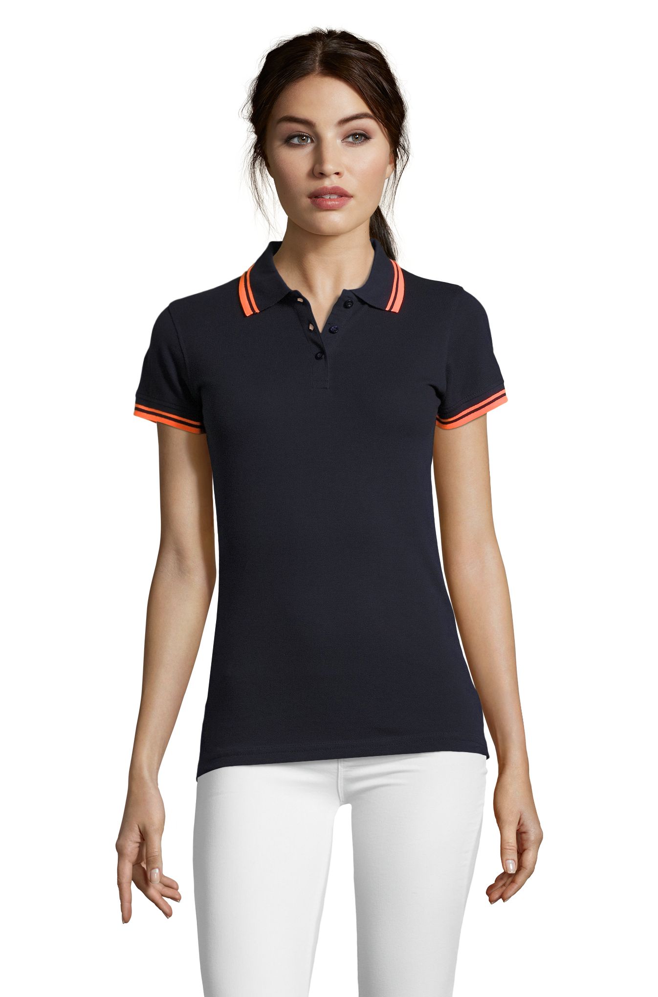 PASADENA FRAUEN - 535 - ULTRAMARINBLAU / FLUORESZENTORANGE
