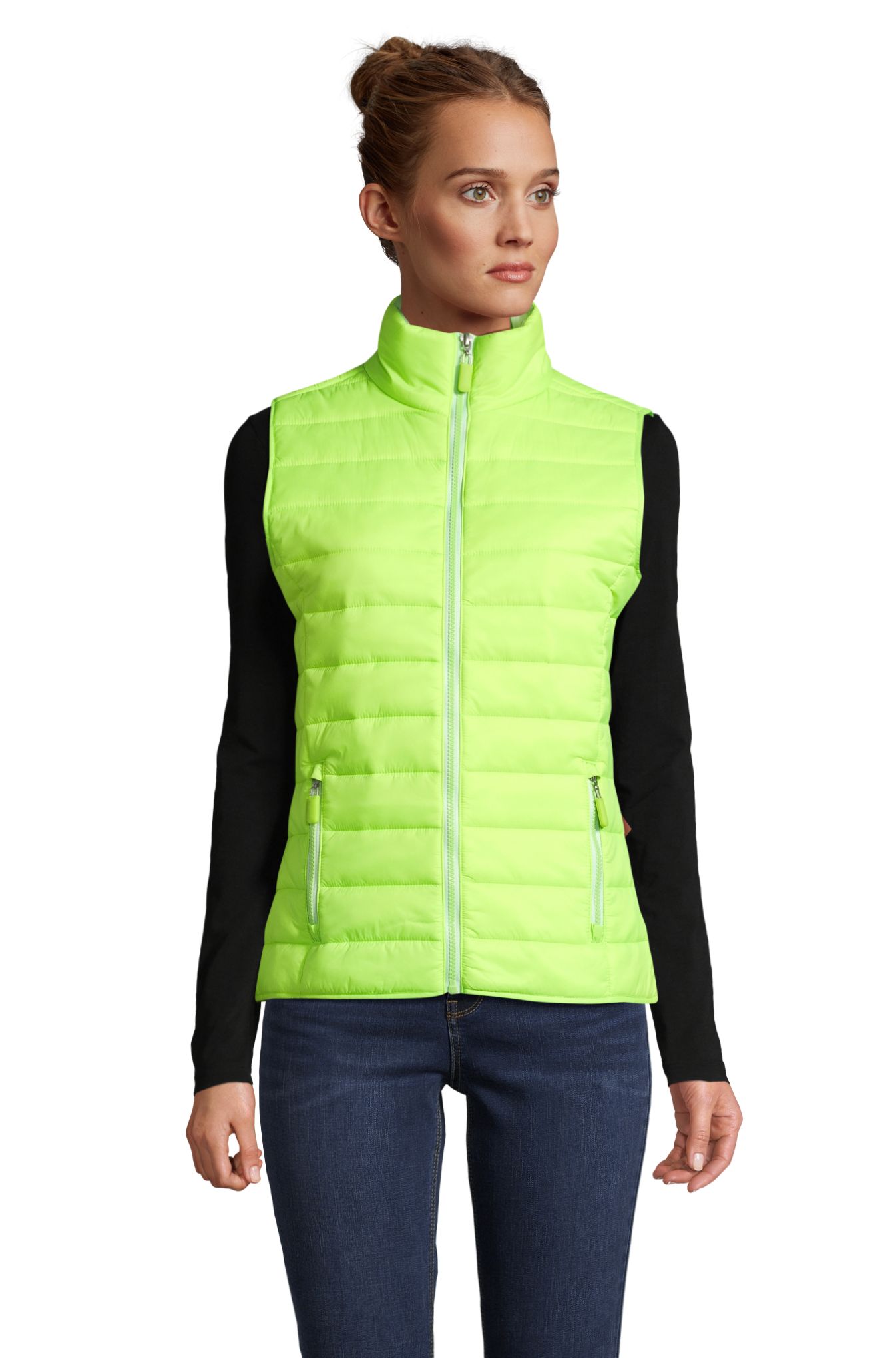 Wellenfrauen - 282 - Fluoreszierendes Limettengrün