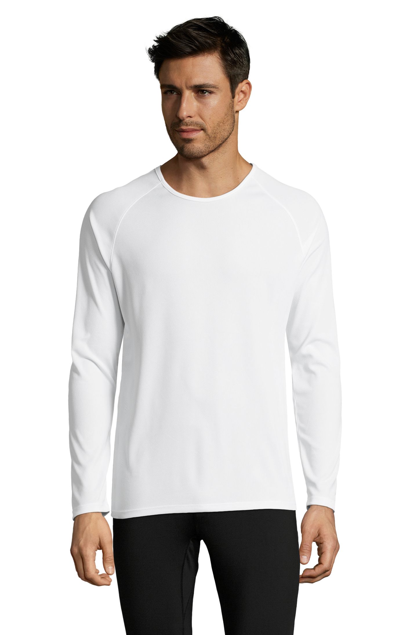 SPORTLICHE LSL-HERREN - 102 - WEISS