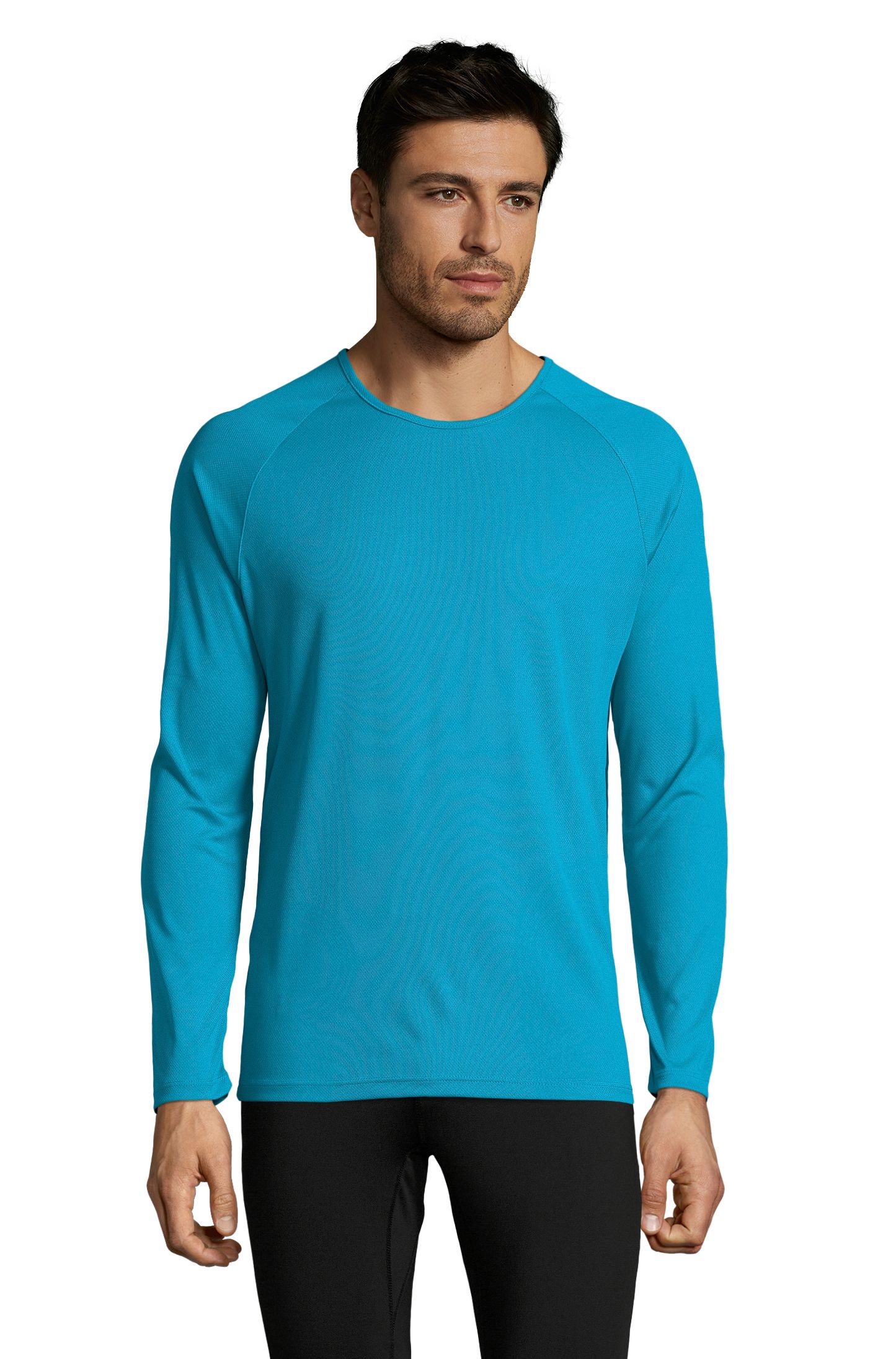 SPORTLICHE LSL-HERREN - 321 - WASSER