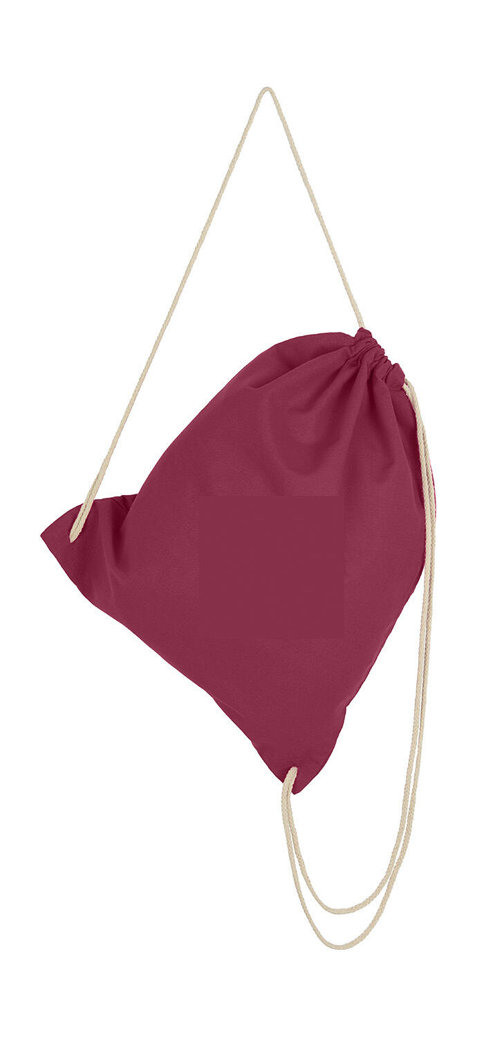 Rucksack mit Kordelzug - 404 - Rotwein