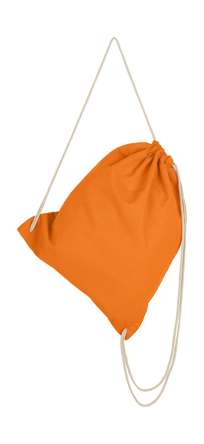 Rucksack mit Kordelzug - 411 - Mandarine