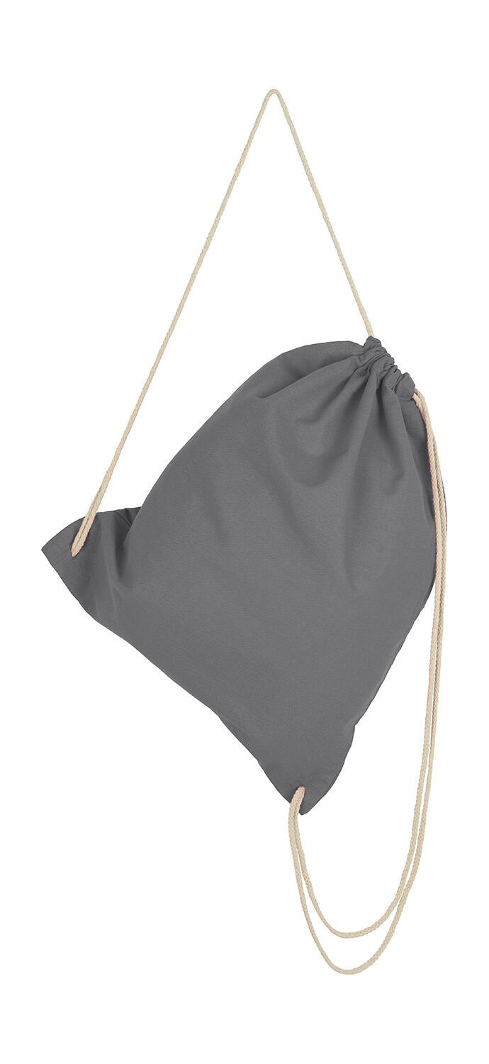 Rucksack mit Kordelzug - 128 - Dunkelgrau
