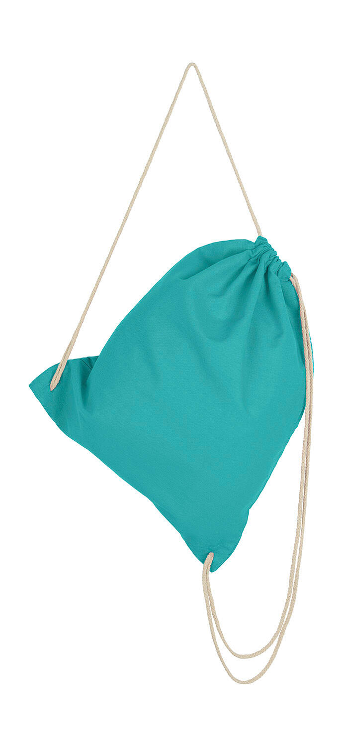 Rucksack mit Kordelzug - 536 - Türkis