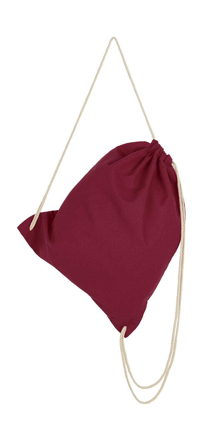 Rucksack mit Kordelzug - 448 - Burgund