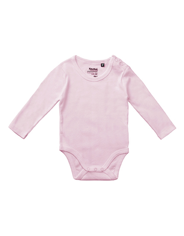 Baby-Langarmbody - 20 - Hellrosa