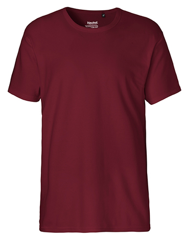 Interlock-T-Shirt für Herren - 26 - Bordeaux