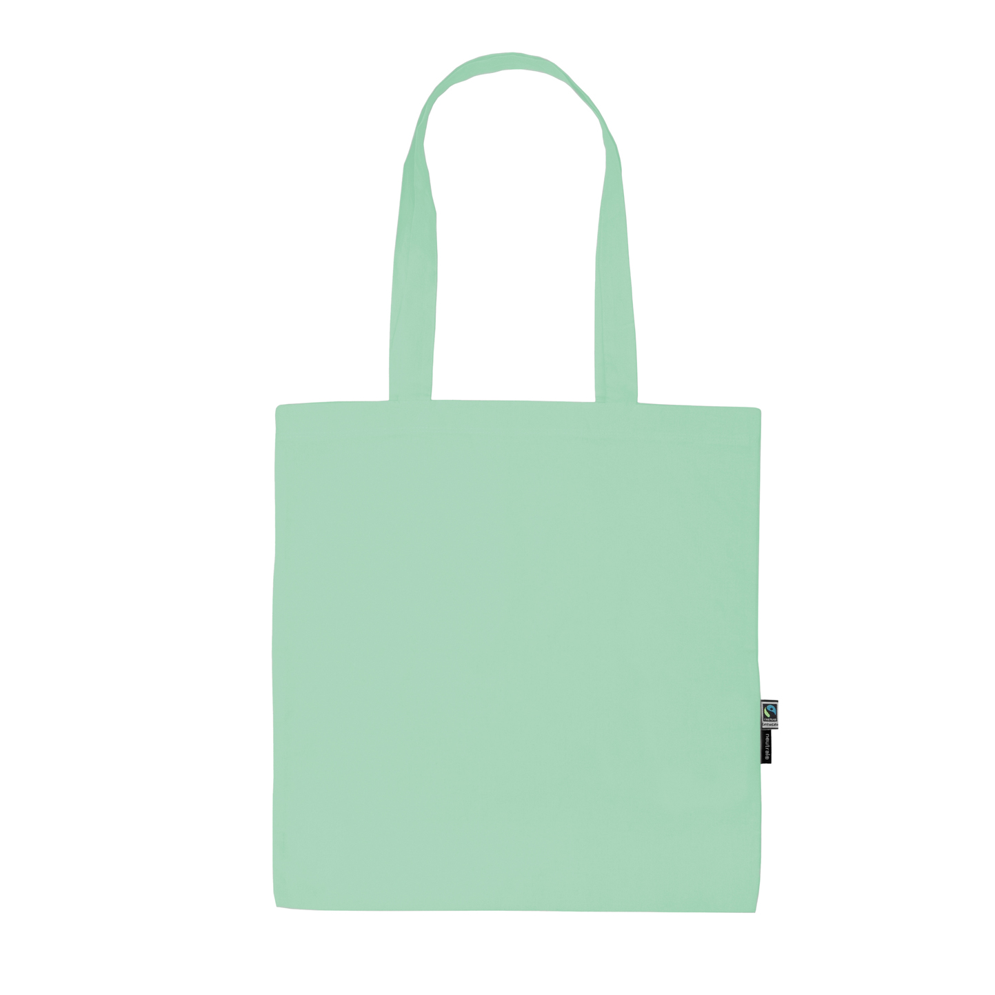 Einkaufstasche mit langen Henkeln - 40 - Dusty Mint