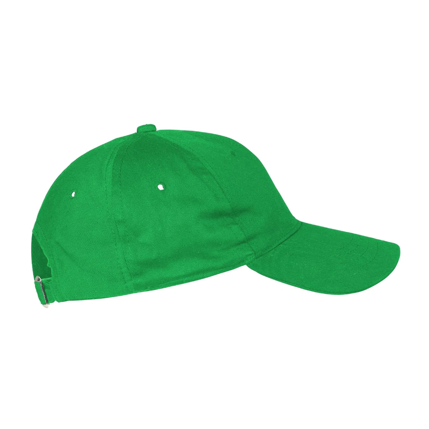 Twill Cap Bio 5 Panels 100% Baumwolle 210 g/m² Weiß Einheitsgröße - 67 - Grün