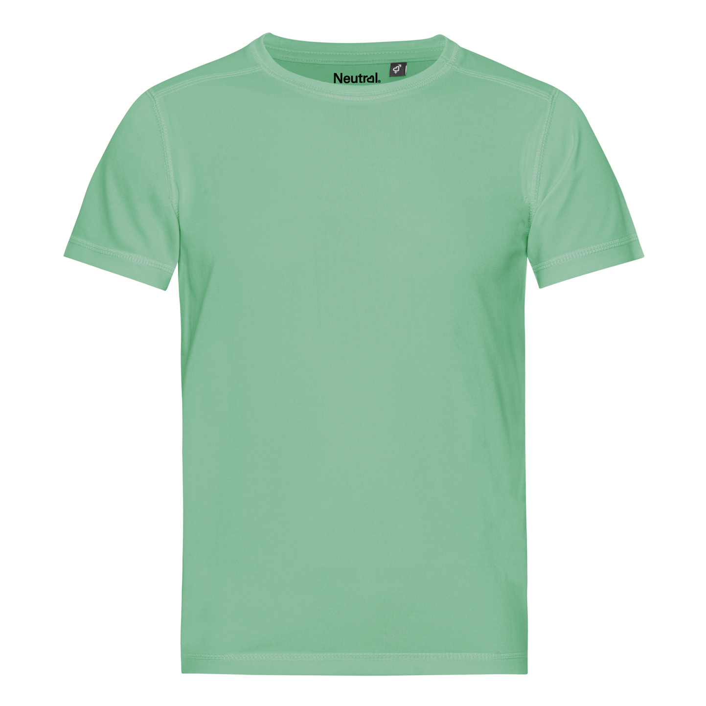 Tiger Baumwoll-T-Shirt für Kinder - 40 - Dusty Mint