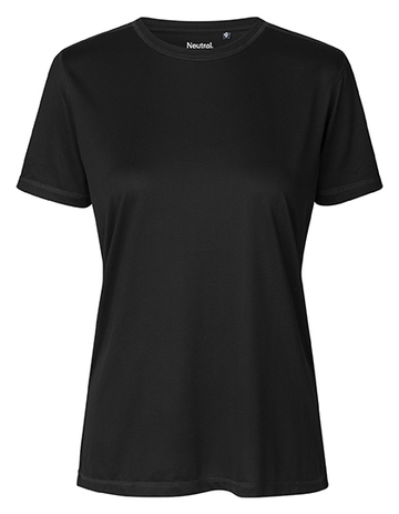 Damen-Performance-T-Shirt - 03 - Schwarz