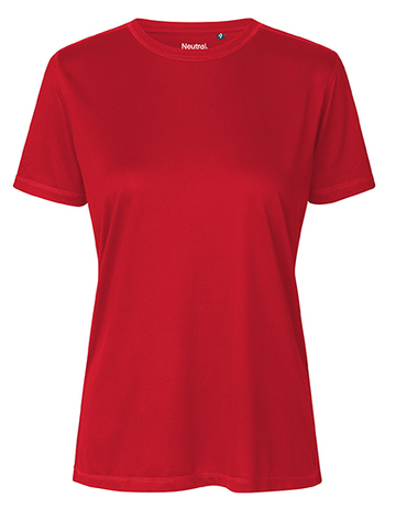 Damen-Performance-T-Shirt - 05 - Rot