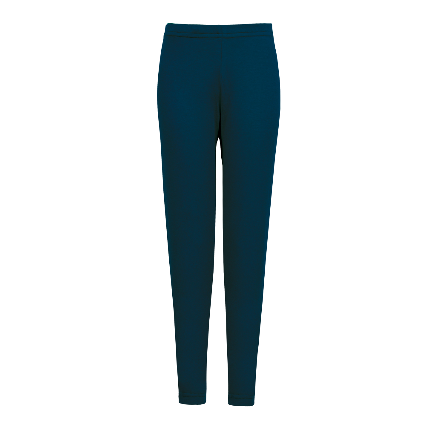 Neue Mädchenleggings, 90 % Baumwolle, 10 % Elastan, 210 g/m², Hellmeliertes Grau, Größe M/L (8–10 Jahre) - NY - New York – Marineblau