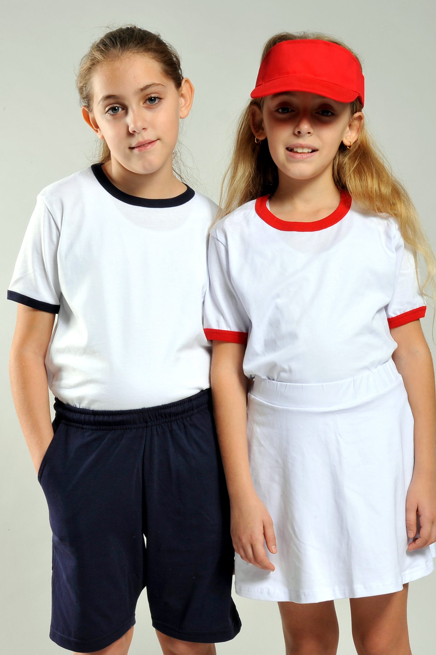 Weiches Kinder-T-Shirt, 100 % Baumwolle, 140 g/m², Weiß/Weiß, Größe XS