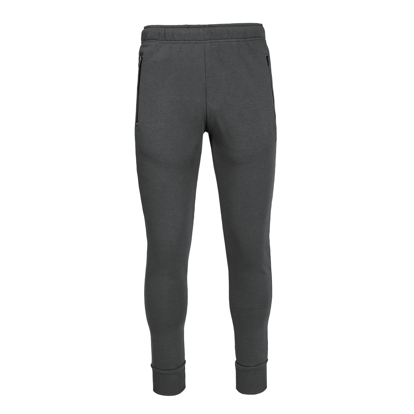 Bequeme, weiche Jogginghose, 75 % Baumwolle, 25 % Polyester, 280 g/m², Schwarz/Schwarz, Größe XS - PS12 - Blei/Schwarz