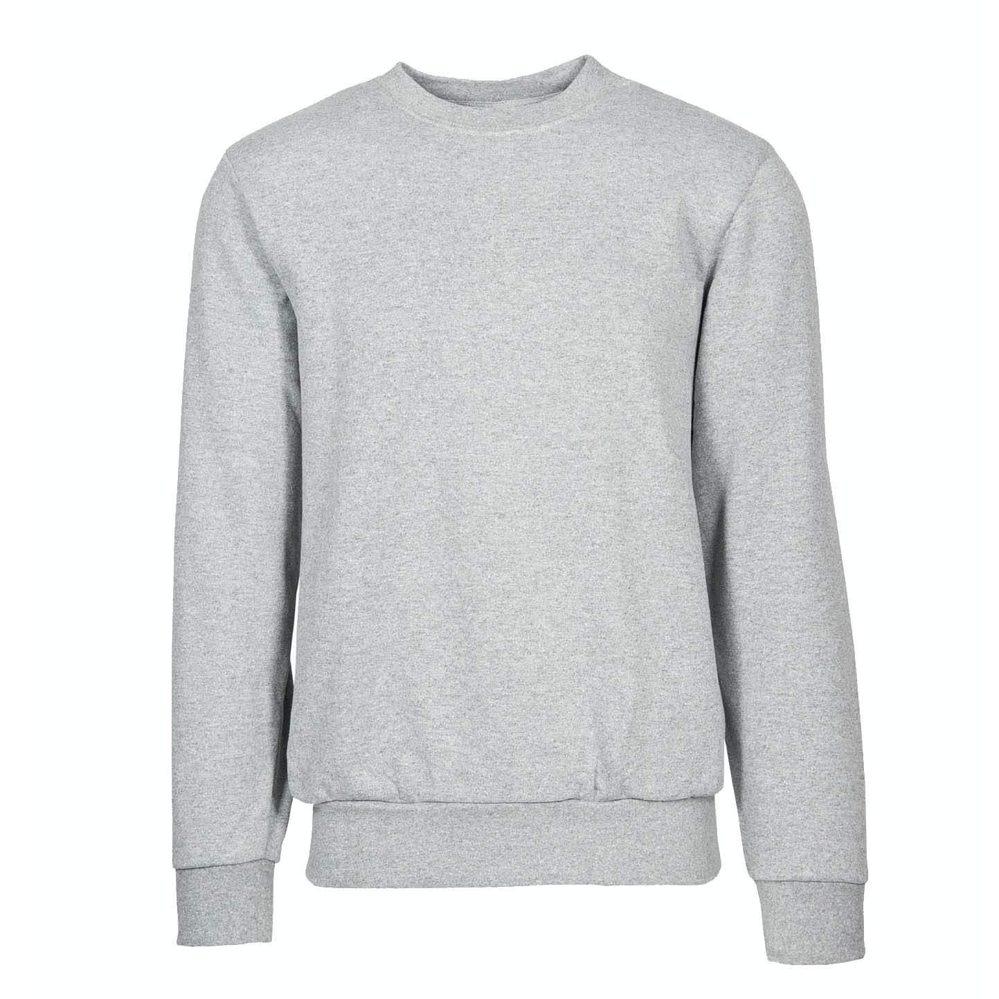 Sweatshirt F/Terry G/C 70/30% Baumwolle/Polsterung 240 g/m² Schwarz S - 75 - Asche