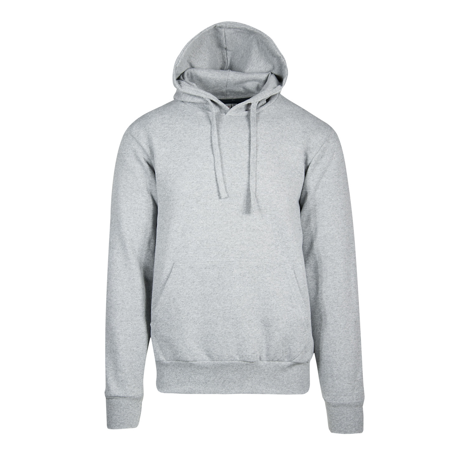 Frottee-Kapuzenpullover, 70 % Baumwolle, 30 % Polyester, 240 g/m², Schwarz, Größe XS - 75 - Asche