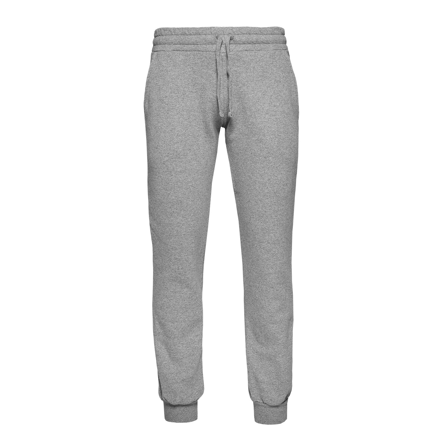 Fleece-Hose, 70 % Baumwolle, 30 % Polyester, 280 g/m², Schwarz, Größe XS - 75 - Asche