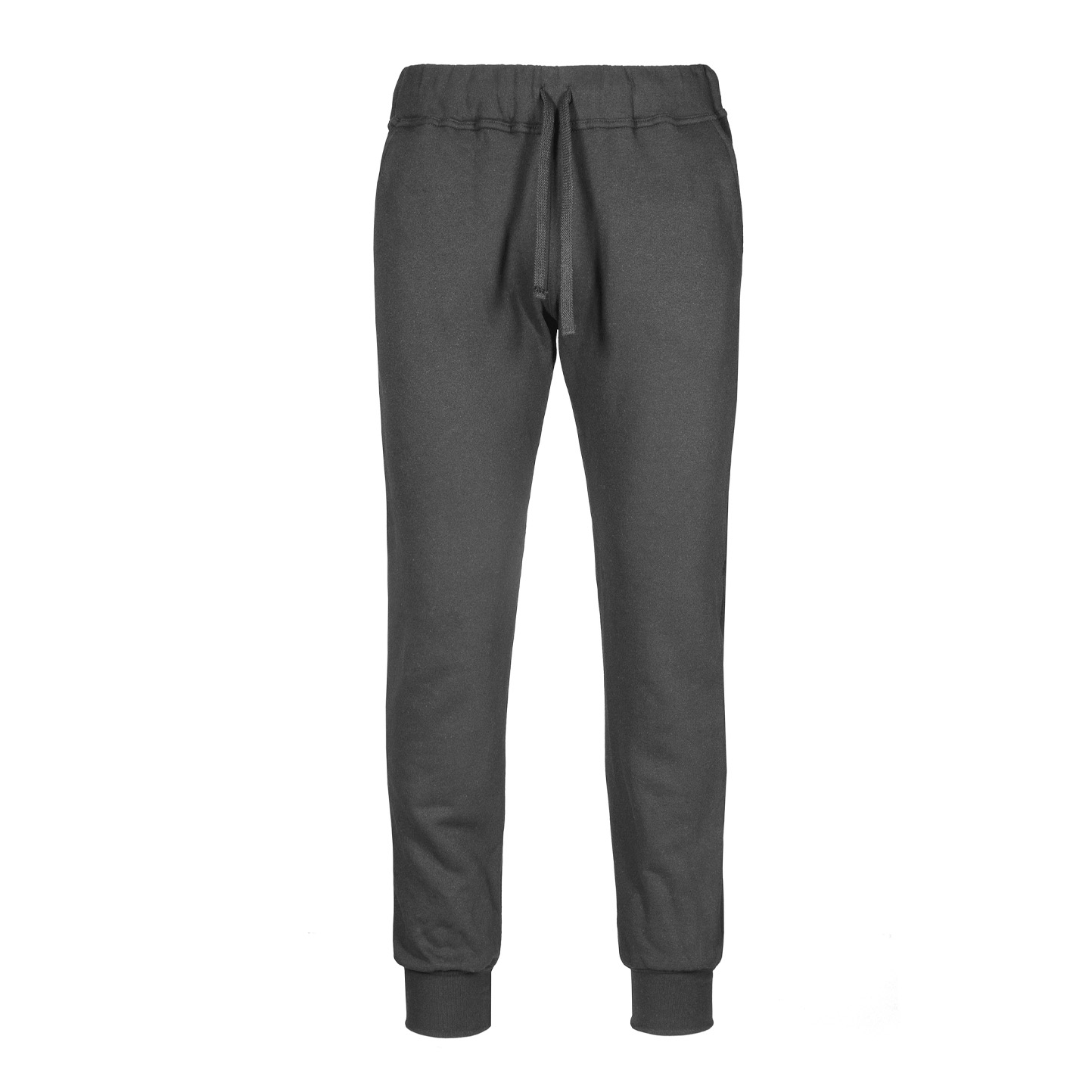 Fleece-Hose, 70 % Baumwolle, 30 % Polyester, 280 g/m², Schwarz, Größe XS - 22 - Blei
