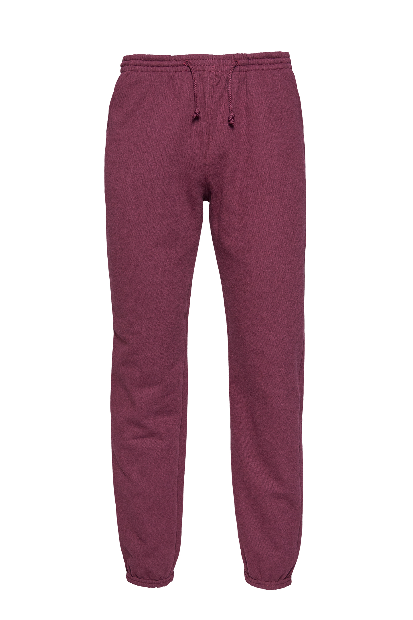 Fleecehose, 70 % Baumwolle, 30 % Polyester, 280 g/m², Schwarz, Größe XXS - 48 - Bordeaux Sport