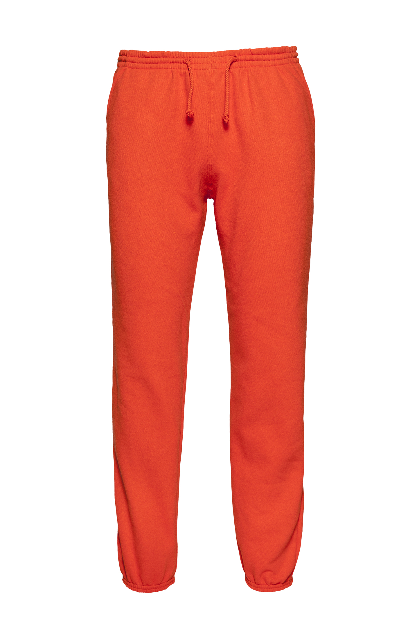 Fleecehose, 70 % Baumwolle, 30 % Polyester, 280 g/m², Schwarz, Größe XXS - AR - Orange Sport