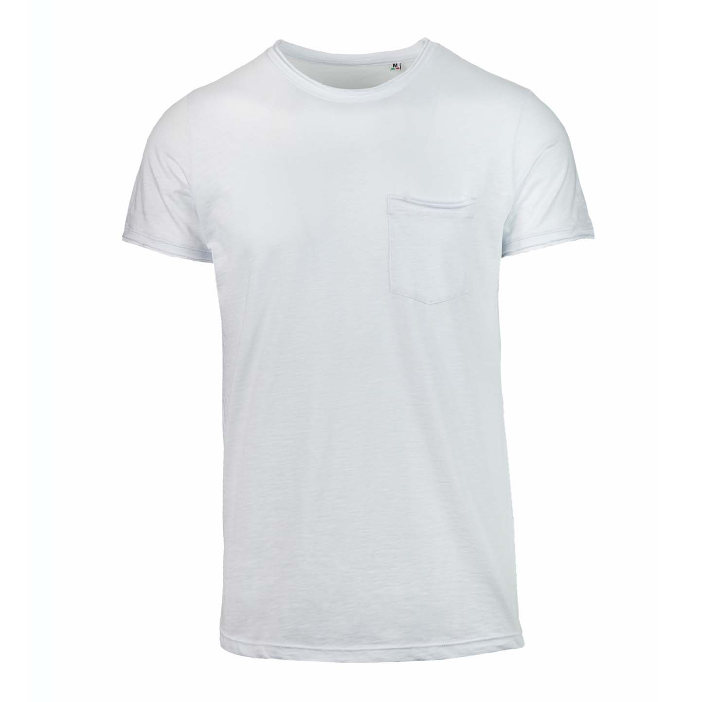 Flamed Jersey Tas. C/TM/CT/V 100% Baumwolle 145 g/m² Anthrazit S - 99 - Weiß