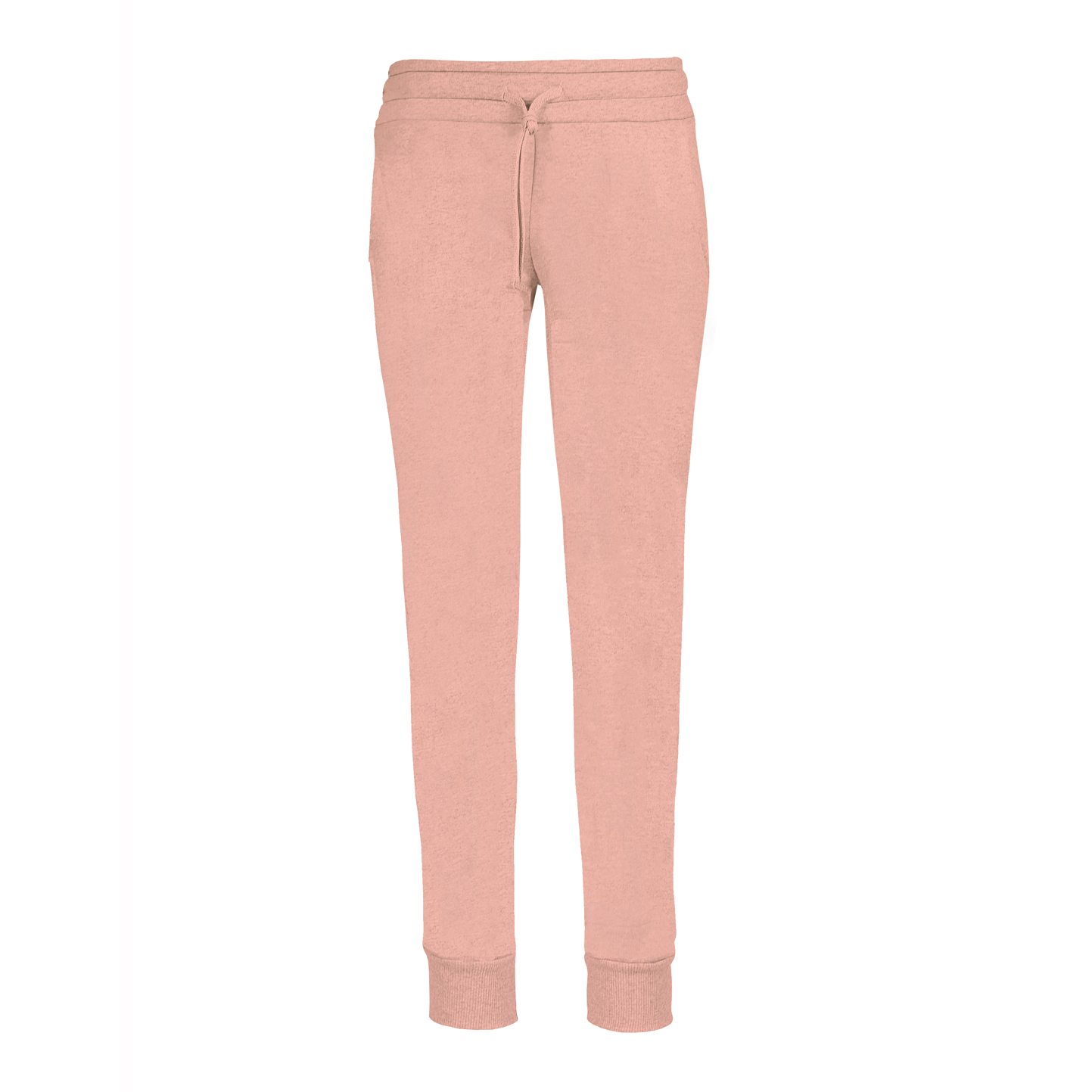 Damen-Fleecehose New Fit, 75 % Baumwolle, 25 % Polyester, 320 g, Schwarz, Größe S - RP - RP – Puderrosa