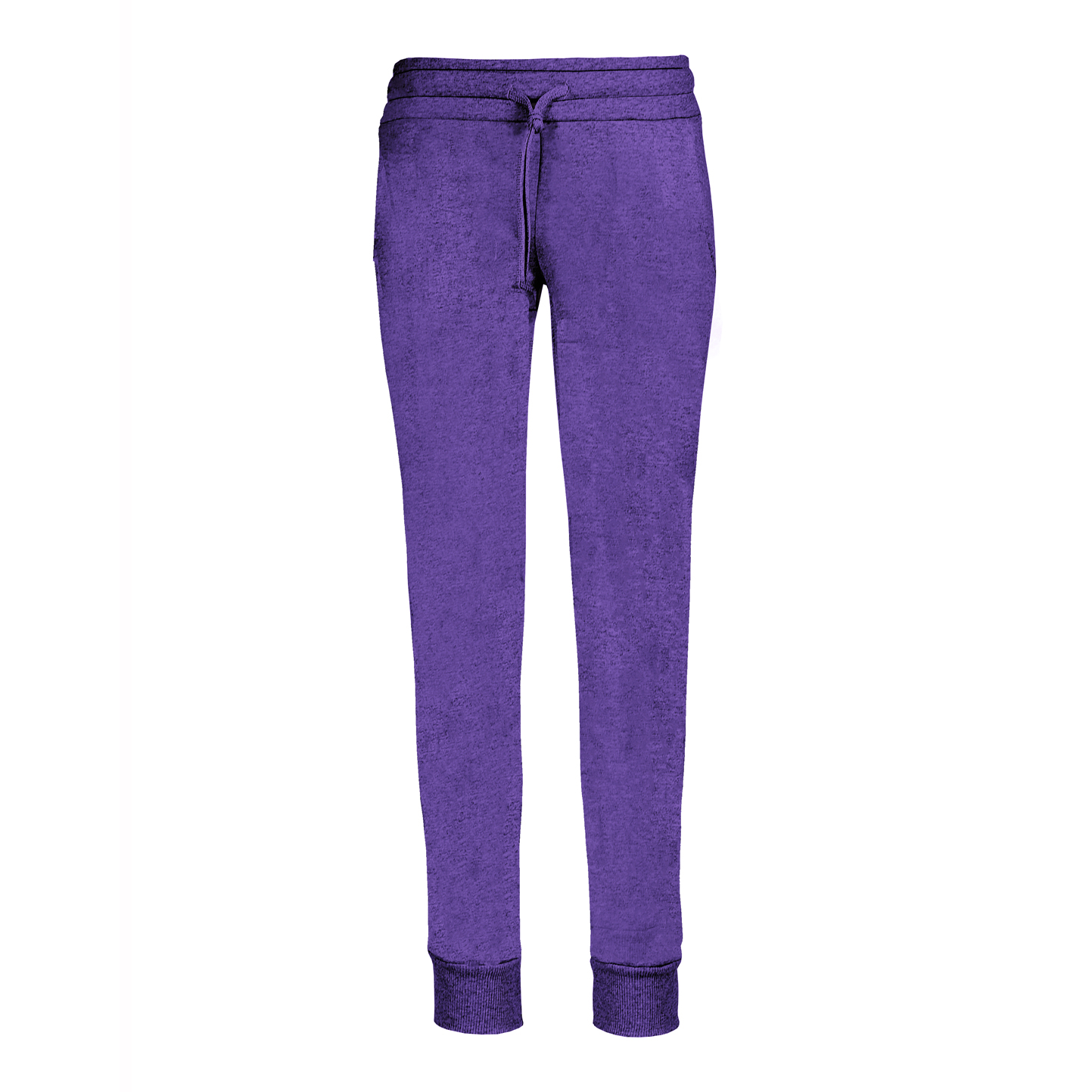 Damen-Fleecehose New Fit, 75 % Baumwolle, 25 % Polyester, 320 g, Schwarz, Größe S - VI - Viola