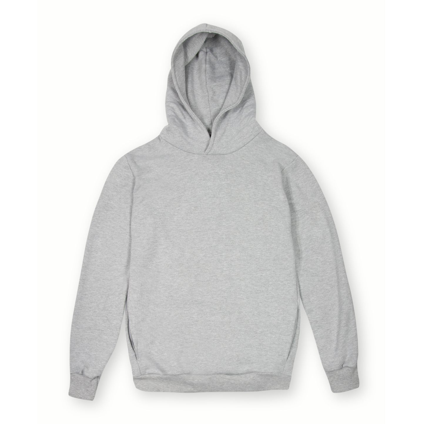 Weicher Kapuzenpullover. Urban Fit, 75 % Baumwolle, 25 % Polyester, 320 g/m², Schwarz, Größe XS - MC - Mc Melange Light