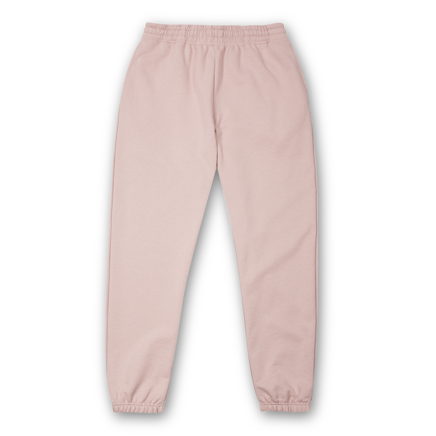 Weiche Frottee-Fleecehose, 100 % Baumwolle, 320 g/m², Schwarz, Größe XS - RP - RP – Puderrosa