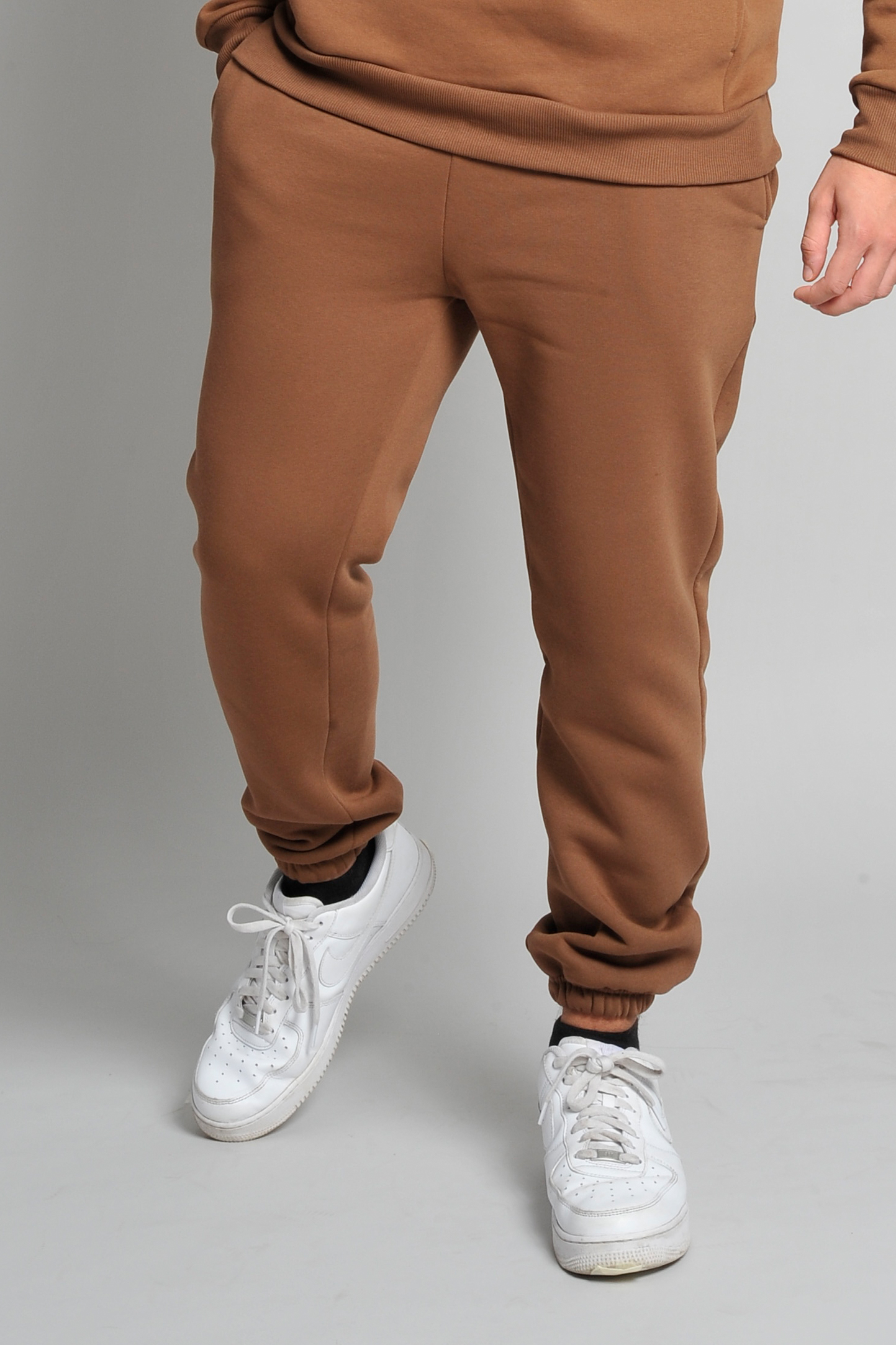 Weiche Frottee-Fleecehose, 100 % Baumwolle, 320 g/m², Schwarz, Größe XS