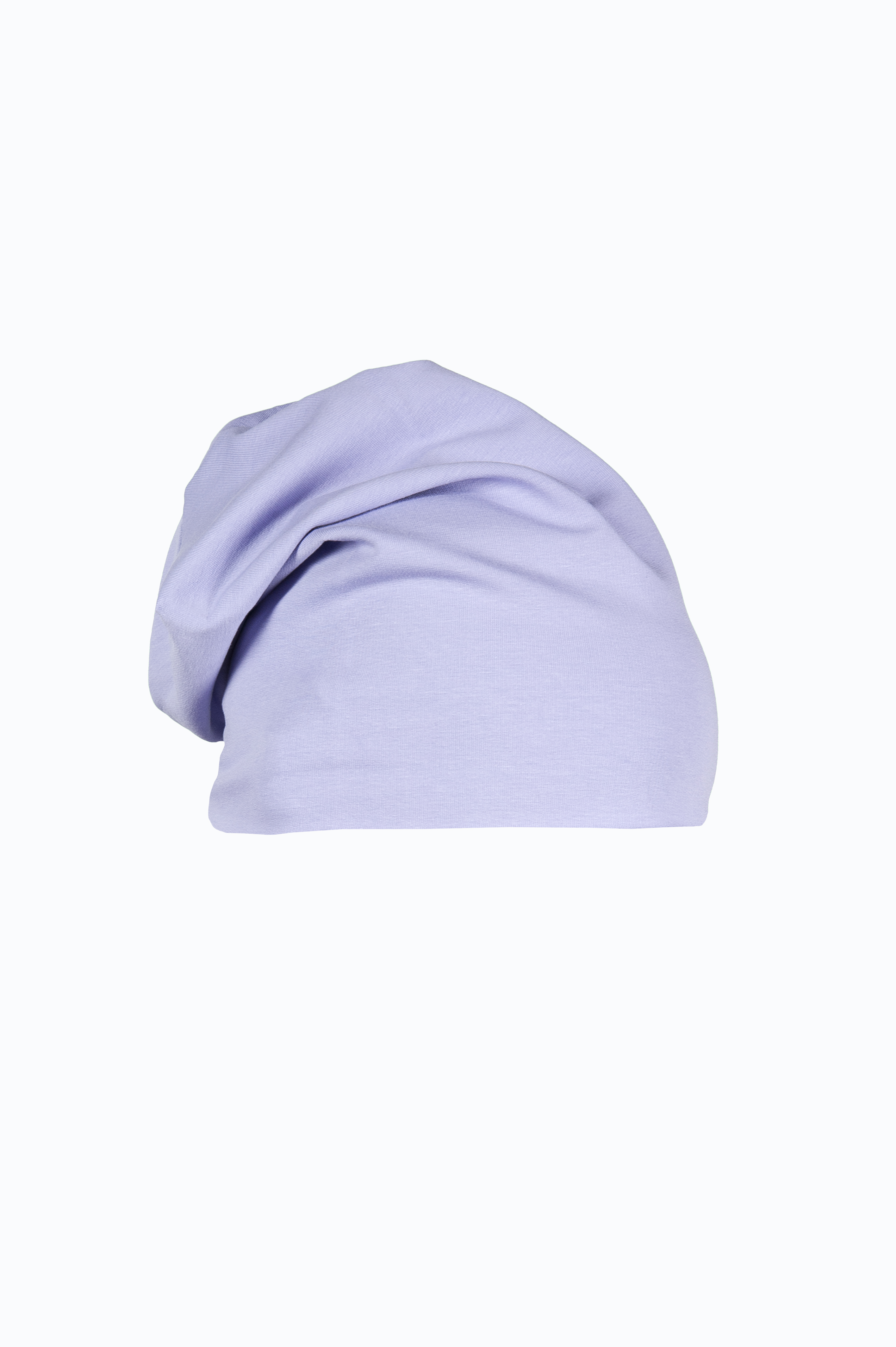 Moda Uni Beanie Cap Tubular 95/5% Cot/Ela 250 gr Grau Melange - 16 - Flieder