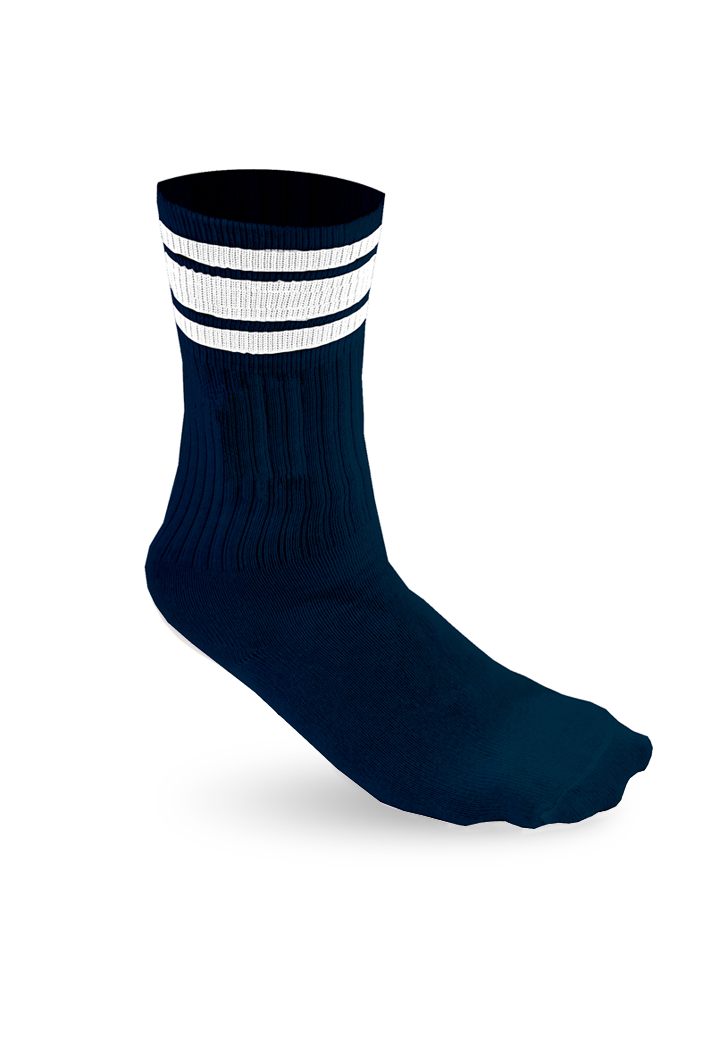 Sportsocken 78/18/4% Cot/Pam/Ela Hellmeliertes Grau Größe 35/38 - 1899 - 1899 – Blau/Weiß
