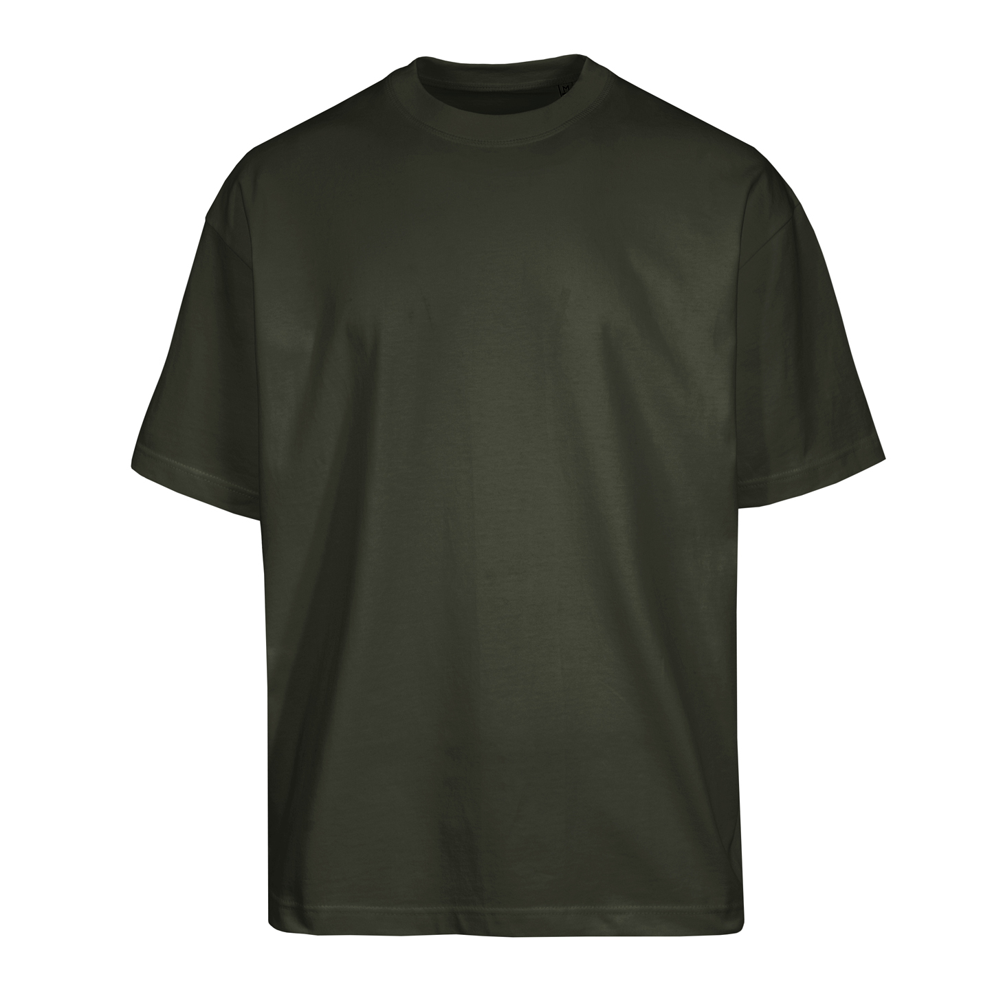 Oversize-Hemd, G/CM/C, 100 % Baumwolle, 180 g/m², Schwarz, XXS - VM - VM – Dunkles Militär