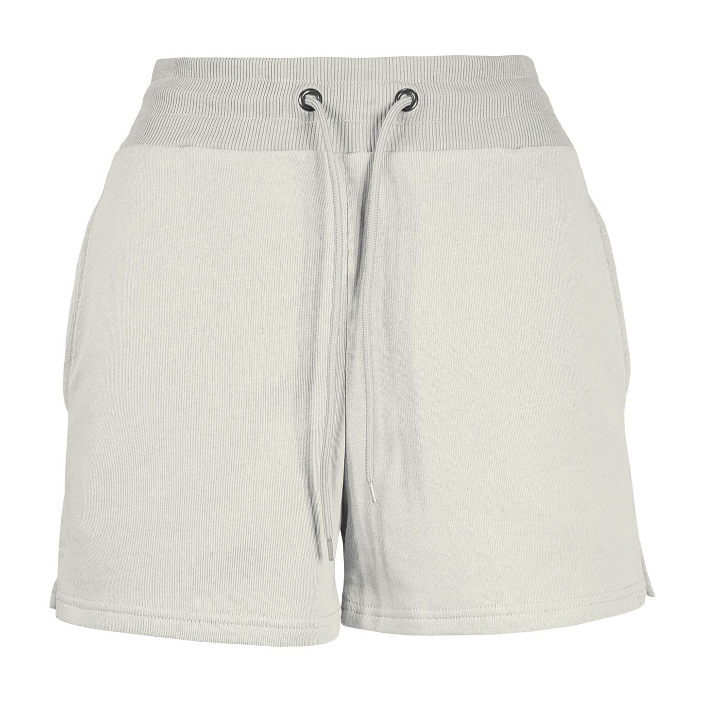 Bermuda Miky Damen French Terry - 98 - Cremeweiß
