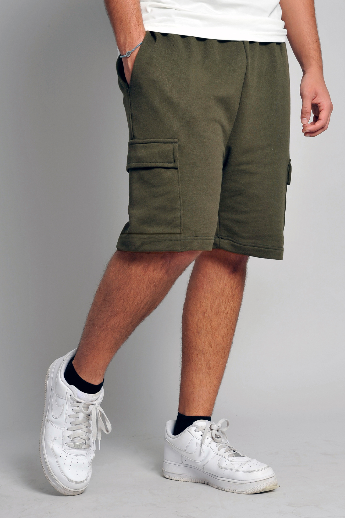 Billy French Terry Cargo-Bermudashorts