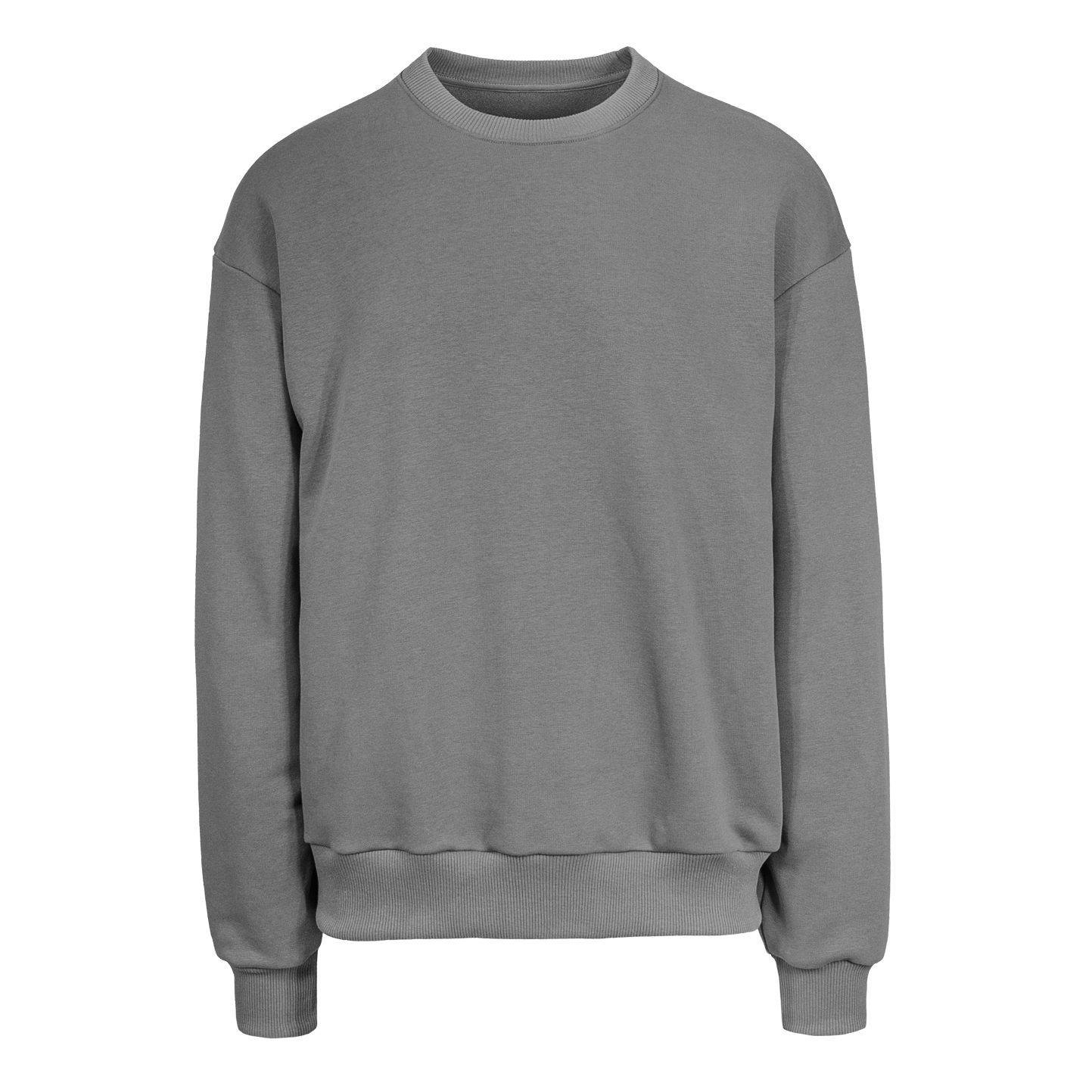 365 Unisex Oversize-Sweatshirt mit Rundhalsausschnitt - 11 - Kühlgrau