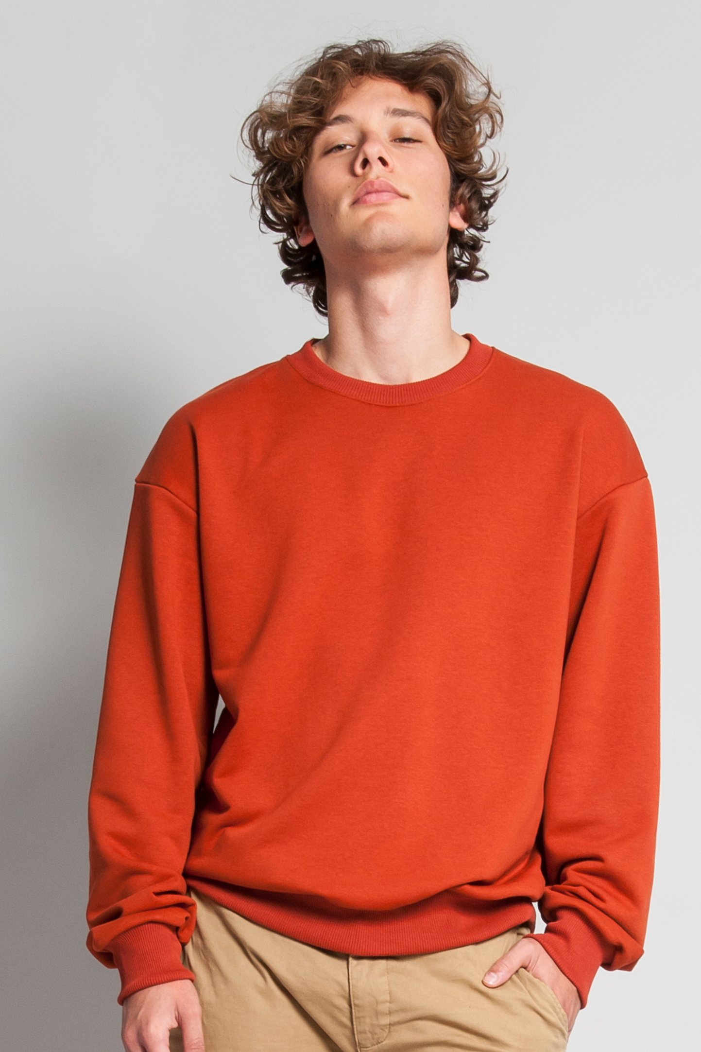 365 Unisex Oversize-Sweatshirt mit Rundhalsausschnitt