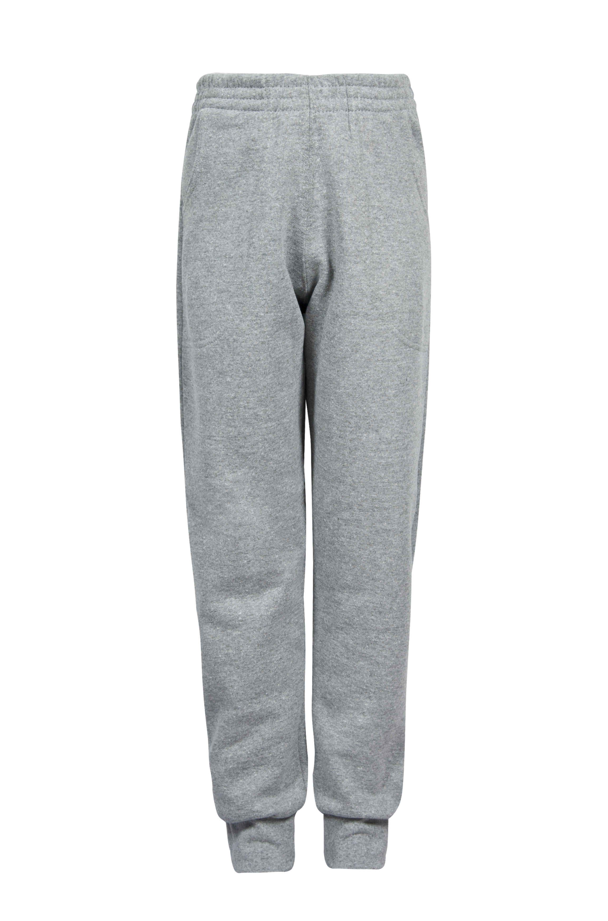 Kinder-Sweatshirthose, 70 % Baumwolle, 30 % Polyester, 280 g/m², Schwarz, XXS (1/2 Jahre) - 75 - Asche