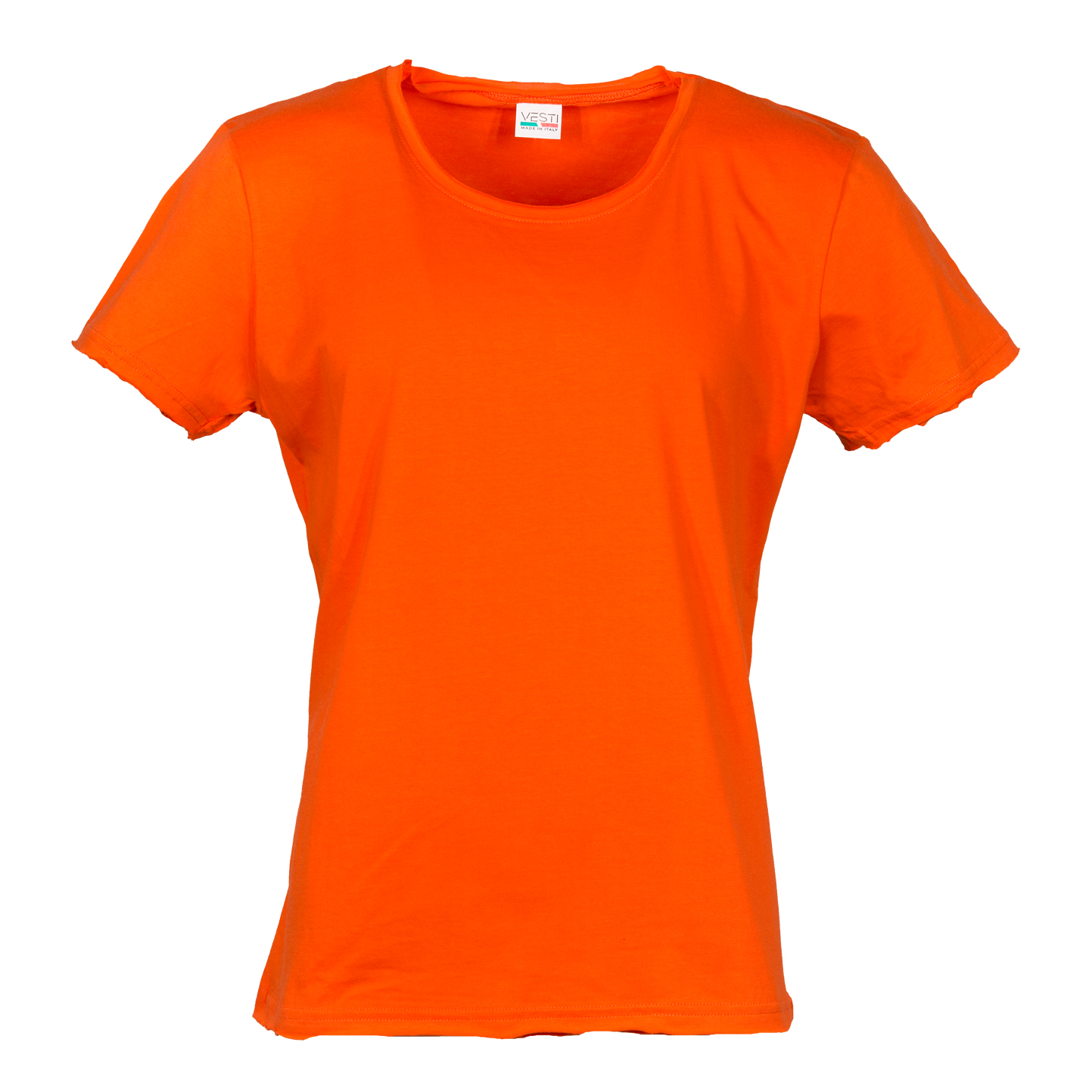 C/TM/CT/V 100% Baumwollpullover. 140 g/m² Melange Grau S - OG - Orange