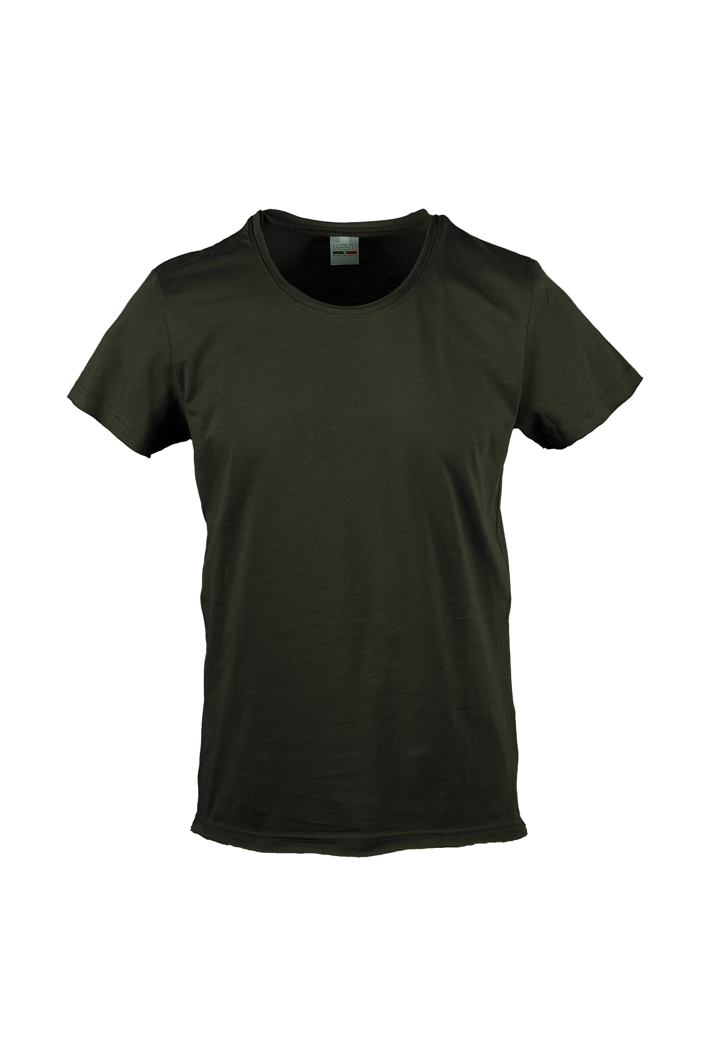 C/TM/CT/V 100% Baumwollpullover. 140 g/m² Melange Grau S - BS - BS – Militärgrün